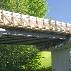 Stahlbau Brücke, Wilen